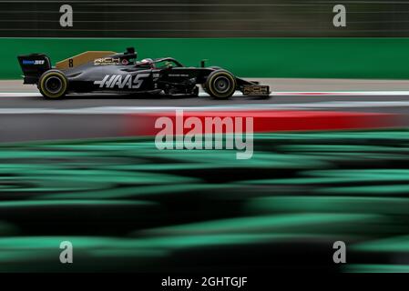 Romain Grosjean (FRA) Haas F1 Team VF-19.  06.09.2019. Formula 1 World Championship, Rd 14, Italian Grand Prix, Monza, Italy, Practice Day.  Photo credit should read: XPB/Press Association Images. Stock Photo