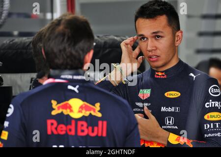 Alexander Albon (THA) Red Bull Racing.  11.10.2019. Formula 1 World Championship, Rd 17, Japanese Grand Prix, Suzuka, Japan, Practice Day.  Photo credit should read: XPB/Press Association Images. Stock Photo