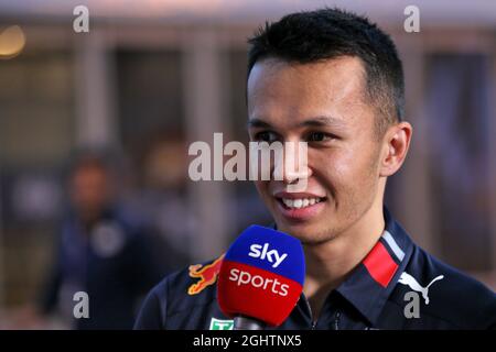 Alexander Albon (THA) Red Bull Racing.  11.10.2019. Formula 1 World Championship, Rd 17, Japanese Grand Prix, Suzuka, Japan, Practice Day.  Photo credit should read: XPB/Press Association Images. Stock Photo