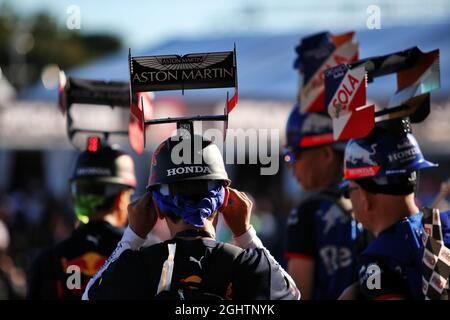 Circuit atmosphere - Fans in the Fan Zone.  13.10.2019. Formula 1 World Championship, Rd 17, Japanese Grand Prix, Suzuka, Japan, Sunday.  Photo credit should read: XPB/Press Association Images. Stock Photo