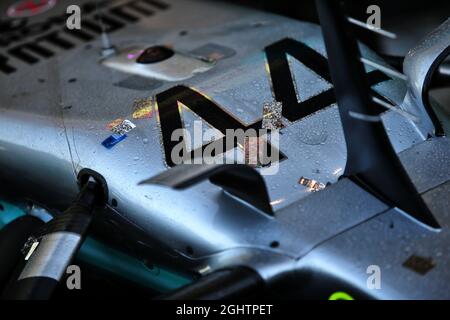 Mercedes AMG F1 celebrate a 1-3 finish and winning the Constructors Championship.    13.10.2019. Formula 1 World Championship, Rd 17, Japanese Grand Prix, Suzuka, Japan, Sunday.  Photo credit should read: XPB/Press Association Images. Stock Photo