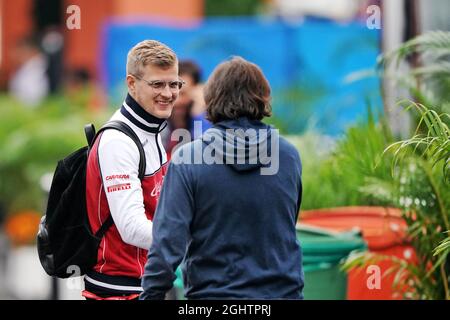 Marcus Ericsson (SWE) Alfa Romeo Racing Third Driver.         25.10.2019. Formula 1 World Championship, Rd 18, Mexican Grand Prix, Mexico City, Mexico, Practice Day.  Photo credit should read: XPB/Press Association Images. Stock Photo