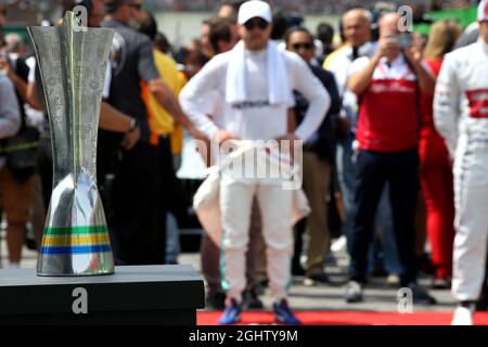 Winner's trophy on the grid. 12.09.2021. Formula 1 World