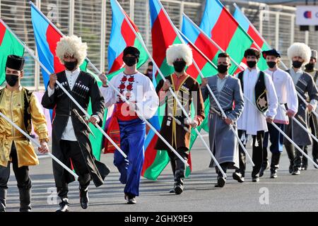 Circuit atmosphere.  04.06.2021. Formula 1 World Championship, Rd 6, Azerbaijan Grand Prix, Baku Street Circuit, Azerbaijan, Practice Day.  Photo credit should read: XPB/Press Association Images. Stock Photo