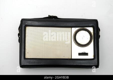 Vintage radio transistor Philips designed by Simeon Nikolov, Made in  Singapour Stock Photo - Alamy