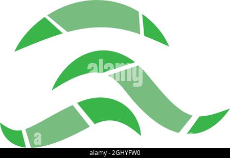 Bacterial Probiotic icon vector flat design template Stock Vector