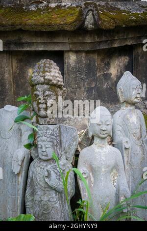 Part of the eclectic collection of Asian sculptures in the grounds of the privately-owned self-styled 'Hong Kong Museum of Stone Sculptures' in Tai Po Stock Photo