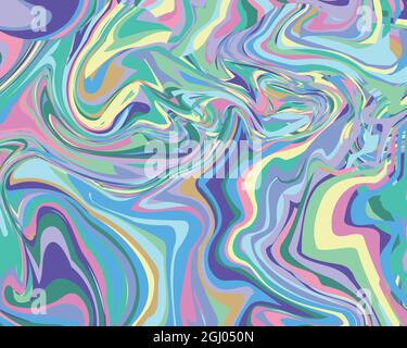 Seamless abstract marble pattern. Hand drawn vector background. Trendy textile, fabric, wrapping Stock Photo