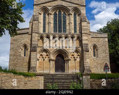 St Mary's church in the village of Felmersham, Bedfordshire, UK Stock Photo