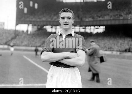 Bill Foulkes, Manchester United right back 16th October 1954 Stock Photo