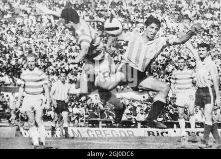 4th November 1967, Racing Club of Argentina 1, v Celtic 0, in