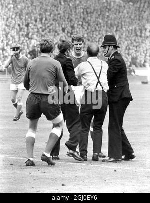 Photo Ancienne Finale FA Cup 1966 - Everton Vs Sheffield - époque 60s - Tirage Neuf