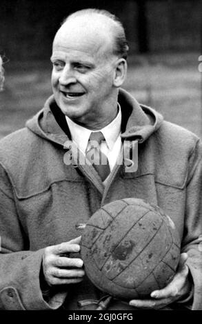 Billy Walker, the Nottingham Forest manager, pictured at the City Ground, Nottingham. Stock Photo