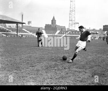 Bill Foulkes , Right-back for Manchester United 1957 Stock Photo