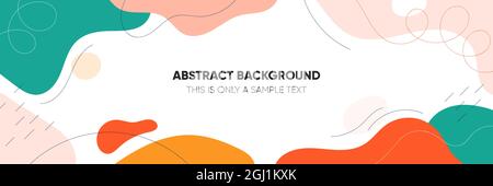 Abstract minimal background with beautiful pattern and pastel color. Able to use for social media post, feed, banners, web header, or internet ads. Stock Vector