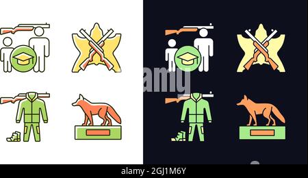 Taxidermy RGB color icon Stock Vector Image & Art - Alamy