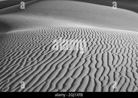 Dune Detail, Death Valley Stock Photo