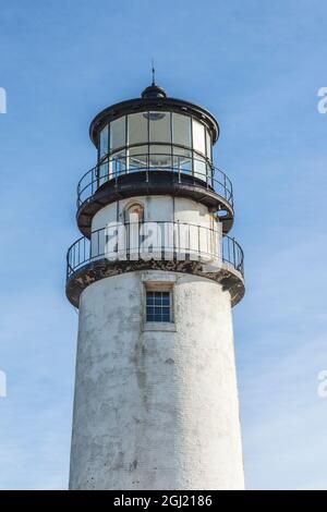 USA, Massachusetts, Cape Cod, North Truro. Highland Light. Stock Photo