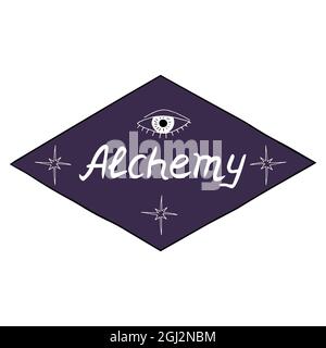 Celestial esoteric frame, mystic line border isolated on white ...