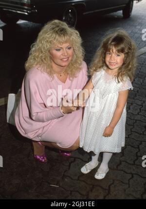 SALLY STRUTHERS with daughter Samantha Struthers Rader in Hollywood