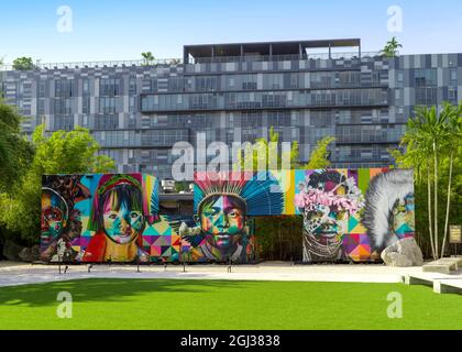 Wynwood Walls Miami Florida Stock Photo