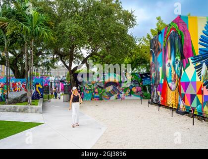 Wynwood Walls Miami Florida Stock Photo