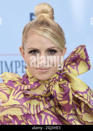 Annaleigh Ashford arrives at FX's IMPEACHMENT: AMERICAN CRIME STORY