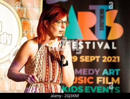 Kathryn Mather, Comedian, Best Newcomer, Southend Arts Festival, Essex © Clarissa Debenham / Alamy Stock Photo