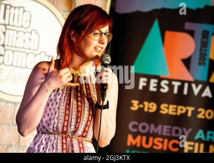 Kathryn Mather, Comedian, Best Newcomer, Southend Arts Festival, Essex © Clarissa Debenham / Alamy Stock Photo