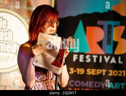 Kathryn Mather, Comedian, Best Newcomer, Southend Arts Festival, Essex © Clarissa Debenham / Alamy Stock Photo