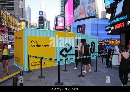 JD Sports & Crocs unveil Afterpay drops at New York's Times Square