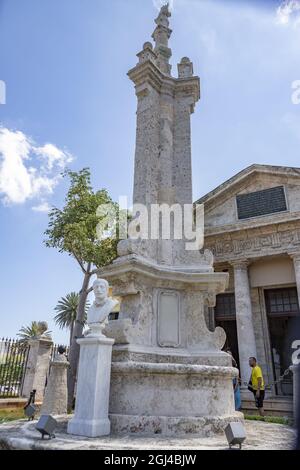 HAVANA, CUBA - May 29, 2019: A temple where the Spanish colonizers met for the first time in Cuba, giving the first religious mass Stock Photo