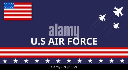 Us Military National Aircraft Star Roundels Isolated Vector