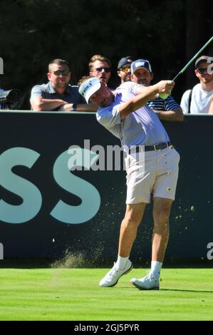 Ian Poulter European tour golfer Stock Photo