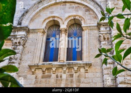 Palestinian Territory, Nablus. Church of St. Photina (Jacob's Well). Stock Photo