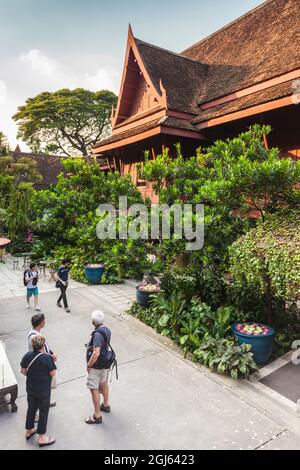 Thailand, Bangkok. Siam Square, Jim Thompson House. Stock Photo