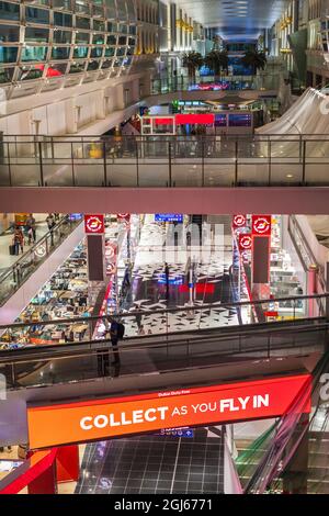 The Duty Free area at Dubai International Airport, Dubai, United Arab ...