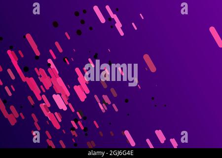 Vector illustration. Strip design on purple gradient background. Stock Vector