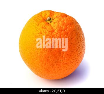 Orange isolated on white background. Stock Photo