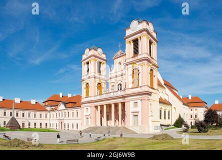 The collegiate church. Gottweig Abbey, a UNESCO World Heritage Site, Wachau, Lower Austria. (Editorial Use Only) Stock Photo