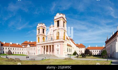 The collegiate church. Gottweig Abbey, a UNESCO World Heritage Site, Wachau, Lower Austria. (Editorial Use Only) Stock Photo