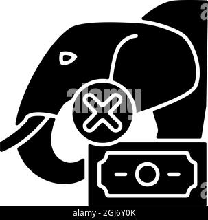 Wildlife trafficking concept icon Stock Vector Image & Art - Alamy