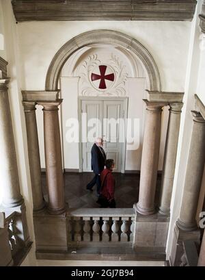 STOCKHOLM 2012-05-03  * For Your Files* An interior of the temple of the Swedish Freemasons in central Stockholm, Sweden, April 23, 2012. Foto: Lars Pehrson / SvD / SCANPIX / Kod: 30152 ** OUT SWEDEN OUT** Stock Photo