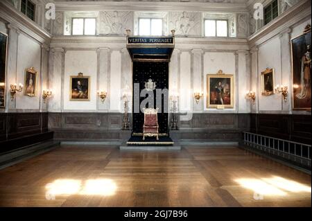 STOCKHOLM 2012-05-03  * For Your Files* An interior of the temple of the Swedish Freemasons in central Stockholm, Sweden, April 23, 2012. Foto: Lars Pehrson / SvD / SCANPIX / Kod: 30152 ** OUT SWEDEN OUT** Stock Photo