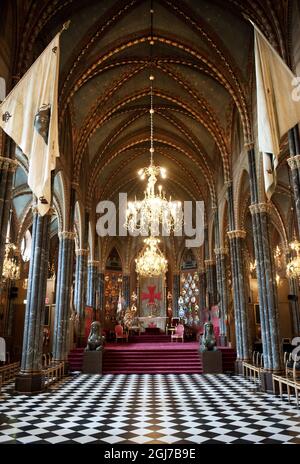 STOCKHOLM 2012-05-03  * For Your Files* An interior of the temple of the Swedish Freemasons in central Stockholm, Sweden, April 23, 2012. Foto: Lars Pehrson / SvD / SCANPIX / Kod: 30152 ** OUT SWEDEN OUT** Stock Photo