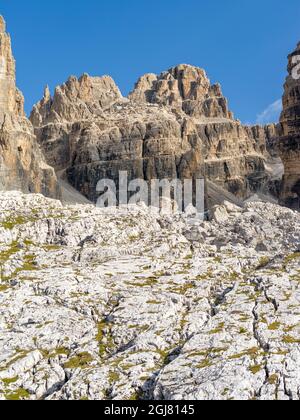 Cima Falkner. The Brenta Dolomites, UNESCO World Heritage Site. Italy ...