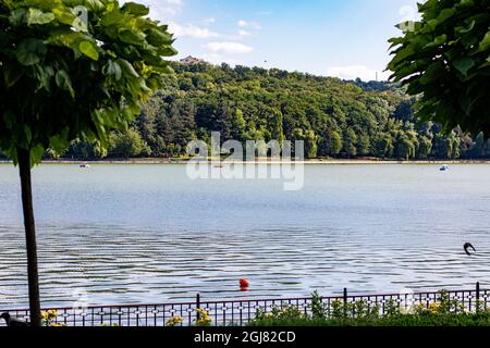 Stunning view of the village in Moldova Stock Photo