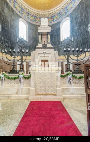 Italy, Trieste, Jewish Synagogue Stock Photo