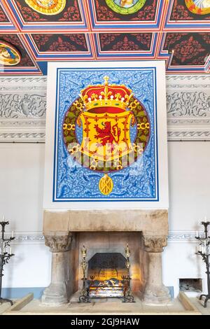 Kings Outer Hall. Stirling Castle, Scotland. Stock Photo