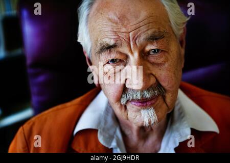 STOCKHOLM 20090601 Lennart Hellsing, Swedish childrens book author, has died 96 years of age November 25, 2015. Foto Nicklas Thegerstrom / DN / SCANPIX / Kod 3000 ** OUT SWEDEN**  Stock Photo